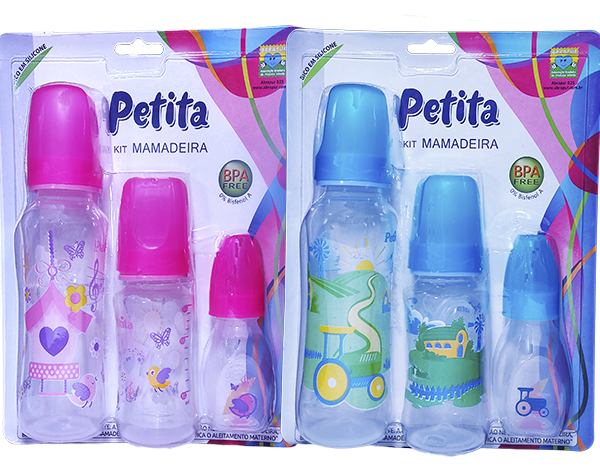 3416 Kit mamadeira Petita Babygrife